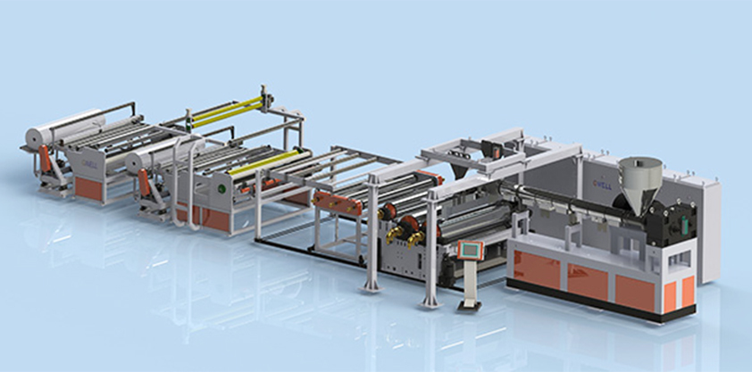 POE聚烯烴太陽(yáng)能膠膜生產(chǎn)線