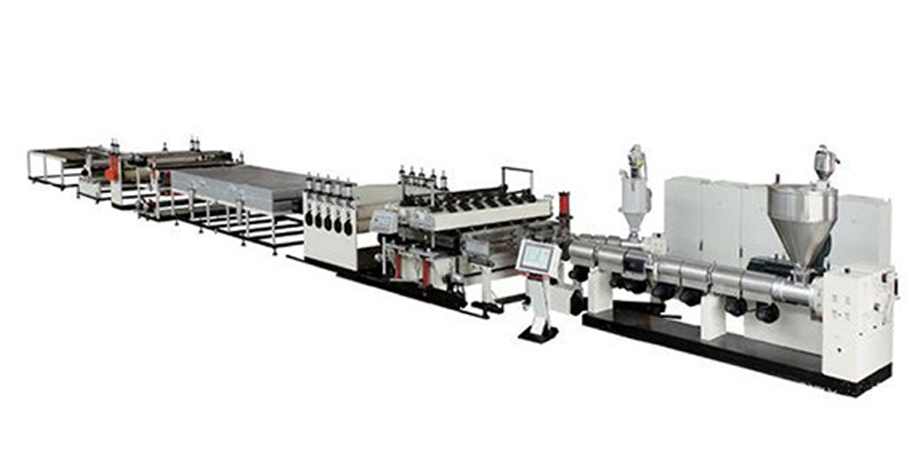 PP中空建筑模板生產(chǎn)線